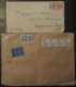 Delcampe - Scandinavie (Danemark, Norvège, Suède, Finlande) - 21 Enveloppes Timbrées Vers étranger à étudier - Vrac (max 999 Timbres)