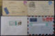 Allemagne, Autriche, Liechtenstein - Lot De 53 Enveloppes Timbrées Vers étranger Dont Recommandés, à étudier - Mezclas (max 999 Sellos)