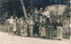 MARSEILLAN - CARTE PHOTO - GROUPE SUR UN CHEMIN - Marseillan