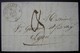 Saint Vallier (Drôme) 1837 Lettre Pour Lyon - 1801-1848: Précurseurs XIX