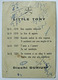 LITTLE TONY Autografo, Mini Cartoncino Pubblicitario - Autographes