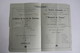 Rare Programme De Théâtre De Bergerac Au Profit Des Réfugiés Et Fils De Tués D'Alsace Et De Moselle 2e Guerre Mondiale - Programas