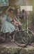Cartes 1908 Série Couple Sur Un Vélo , Vélos - Cyclisme