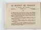 VP13.514 - MILITARIA - PARIS 1935 - Document Commercial De L'Association Le ¨ LE BLEUET DE FRANCE ¨ - Documentos