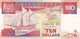 BILLETE DE SINGAPORE DE 10 DOLLARS DEL AÑO 1988 (BANKNOTE) BARCO-SHIP - Singapur