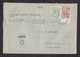 Yugoslavia: Cover, 1957, 2 Stamps, Labour (damaged, See Scan) - Brieven En Documenten