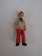 Figurine Soldat Militaria Bois Vintage - Antikspielzeug