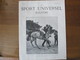 LE SPORT UNIVERSEL ILLUSTRE N°425 11 SEPTEMBRE 1904 VENTES DE YEARLINGS A DEAUVILLE,SEMAINE HIPPIQUE DE TARBES,FIELD-TRI - 1900 - 1949