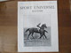 LE SPORT UNIVERSEL ILLUSTRE N°426 18 SEPTEMBRE 1904 VENTES DE YEARLINGS A DEAUVILLE,LES FUTURITY STAKES,OISE FIELD-TRIAL - 1900 - 1949