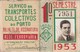 1953 Passe STCP Serviço De Transportes Colectivos Do PORTO Rede Tracção Electrica. Pass Ticket TRAM Portugal 1953 - Europe
