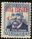 ESPAÑA Locales Edifil 68* Mh  40 Céntimos Azul Sobrecargado  1937  NL152 - Emisiones Nacionalistas