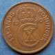 ICELAND - 5 Aurar 1940 KM# 7.2 Christian X (1912-1947) - Edelweiss Coins - Iceland