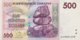 Zimbabwe 500 Dollars, P-70 (2007) - UNC - Zimbabwe