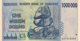 Zimbabwe 1 Million Dollars, P-77 (2008) - UNC - Simbabwe