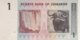 Zimbabwe 1 Dollar, P-65 (2007) - UNC - Simbabwe