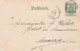 New Year Greetings From UeberLand Und Meer, Postal Carrier Mail Theme, C1890s Vintage Postcard - Postal Services