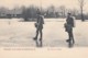 Gruss Aus Dem Spreewald Postal Carrier On Frozen River, Ice Skating, Mail Theme, C1900s Vintage Postcard - Postal Services