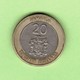 JAMAICA   $20.00 DOLLARS 2000  (KM # 182) #5204 - Jamaique