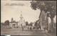 CPA Commenailles - Place De L'Eglise Et Bureau De Poste - Circulée 1930 - Autres & Non Classés