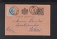 Romania Stationery Uprated 1894 Ploiesti To Greece - Covers & Documents