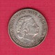 NETHERLANDS   1 GULDEN SILVER 1954 (KM # 184) #5228 - 1948-1980 : Juliana