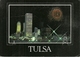 Tulsa (Oklahoma, USA) View By Night, Vue La Nuit, Panorama Notturno - Tulsa