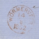 Nederland - 1862 - Complete Vouwbrief Van WORMERVEER Naar Arnhem - ...-1852 Voorlopers