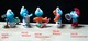 Kinder 2002 : Série Complète SCHTROUMPFS (10 Figurines) Avec 7 BPZ - Cartoons