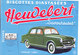 BUVARD LOT 2 BUVARDS BISCOTTES HEUDEBERT AVEC TIMBRE MICKEY- PEUGEOT 403 ET RENAULT FREGATE - Zwieback