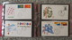 Delcampe - FDC COLLECTION- 8 BOOKS 615 FDC (480 FROM ITALY) - Collections (with Albums)