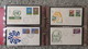 Delcampe - FDC COLLECTION- 8 BOOKS 615 FDC (480 FROM ITALY) - Collections (with Albums)