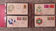 Delcampe - FDC COLLECTION- 8 BOOKS 615 FDC (480 FROM ITALY) - Collections (with Albums)