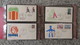 Delcampe - FDC COLLECTION- 8 BOOKS 615 FDC (480 FROM ITALY) - Collections (with Albums)