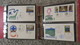 Delcampe - FDC COLLECTION- 8 BOOKS 615 FDC (480 FROM ITALY) - Collections (with Albums)