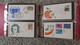 Delcampe - FDC COLLECTION- 8 BOOKS 615 FDC (480 FROM ITALY) - Collections (with Albums)