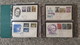 Delcampe - FDC COLLECTION- 8 BOOKS 615 FDC (480 FROM ITALY) - Collections (with Albums)