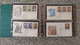 Delcampe - FDC COLLECTION- 8 BOOKS 615 FDC (480 FROM ITALY) - Collections (with Albums)