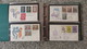 Delcampe - FDC COLLECTION- 8 BOOKS 615 FDC (480 FROM ITALY) - Collections (with Albums)