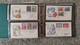 Delcampe - FDC COLLECTION- 8 BOOKS 615 FDC (480 FROM ITALY) - Collections (with Albums)