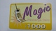 India-magic-ready Recharge Card-(4a)-(rs1000)-used Card+1 Card Prepiad Free - Indien