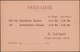 Allemagne 1889. Poste Locale Privée « Packetfahrt». Commande De Sel Pour L'alimentation Du Bétail. Salines. Viehsalz - Agriculture