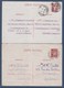 = Entier 515-CP1 Maréchal Pétain 1f20 Départ De Bizerte 24.3.42 De Constantine 13.5.42 Voir Emplacement Du Timbre - Standard Postcards & Stamped On Demand (before 1995)