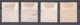Allemagne - 1935 - N° 524 à 527 Oblitérés (sauf 527 Neuf *) - Retour De La Sarre - Oblitérés