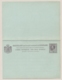 Suriname - 1889 - 2,5+2,5 En 5+5 Cent Willem III, Briefkaart G8 En G10 - Ongebruikt - Suriname ... - 1975