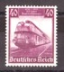 Allemagne - 1935 - N° 542 - Neuf * - Trains - Trans-Europa - Neufs
