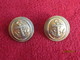 France: 2 Boutons De Marine - Boutons