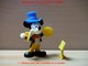 Kinder 1990 : Mickey Avec Cymbales Et Pupitre Jaune "Mickey & Compagnie" - Cartoons