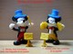 Kinder 1990 : Mickey Avec Cymbales Et Pupitre Jaune "Mickey & Compagnie" - Cartoons