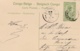 CONGO BELGE  :  Entier Sur Carte Postale De 1914 : Chemin De Fer Du Bas Congo - Lettres & Documents