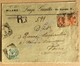 Italia Regno 1901 - Raccomandata Varese - Effigie Di Umberto I (3°) Coppia 20c - Non Classificati